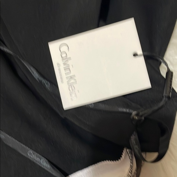 Calvin Klein Colorblock Black and White Sleeveless Dress Sz 8 - Picture 7 of 9